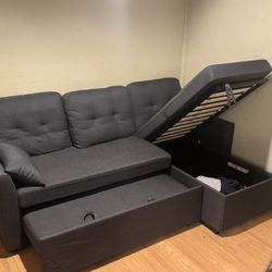 Couch / Bed / Lounge w/ Storage 