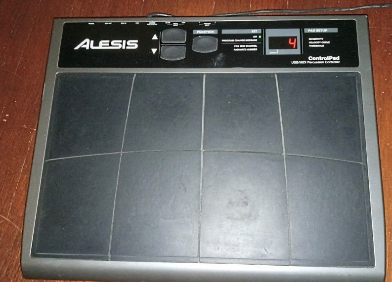 Alesis Control Pad USB MIDI Drum Controller with Power Supply
