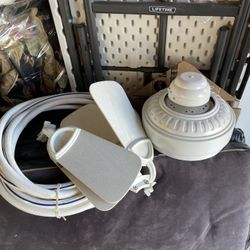 Ceiling Fan 6 blades White 