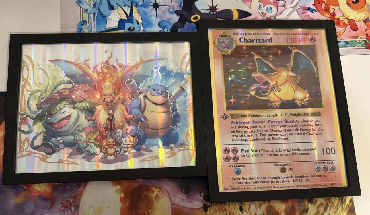 Pokemon Frame Wall ART 🔥