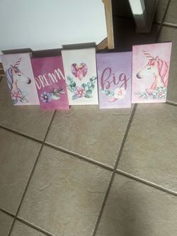 Unicorn Canvas Picture
