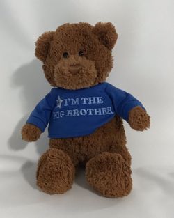 Gund “I’m The Big Brother T-shirt Bear” Plush Toy/ Stuffed Animal
