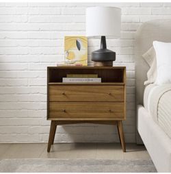 West elm mid Century Night Stand