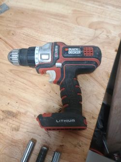 Black & Decker 20 Volt Drill