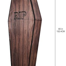 HALLOWEEN COLLAPSIBLE COFFIN, ASHLAND (50% OFF SALE)