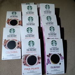 Starbucks Coffee Singles,15 Pks, 8 Servings each