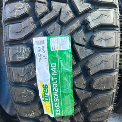 33×12.50R20(Brand New)
FREE Install&Mount 
TBB TIRES