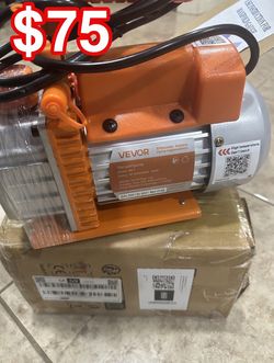 New Vacuum Pump 3.5 CFM / BOMBA DE VACÍO  $75 CADA UNA