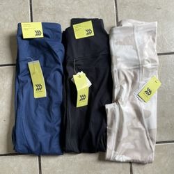 Bundle of 3 XS high rise leggings