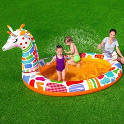 Groovy Giraffe Inflatable Play Pool