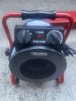 Global Industrial® Portable Electric Space Heater, 120V, 1500W