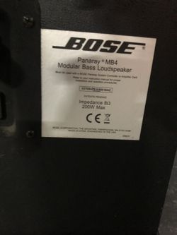 Bose sounds system