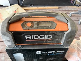 RIDGID Jobsite Bluetooth Radio