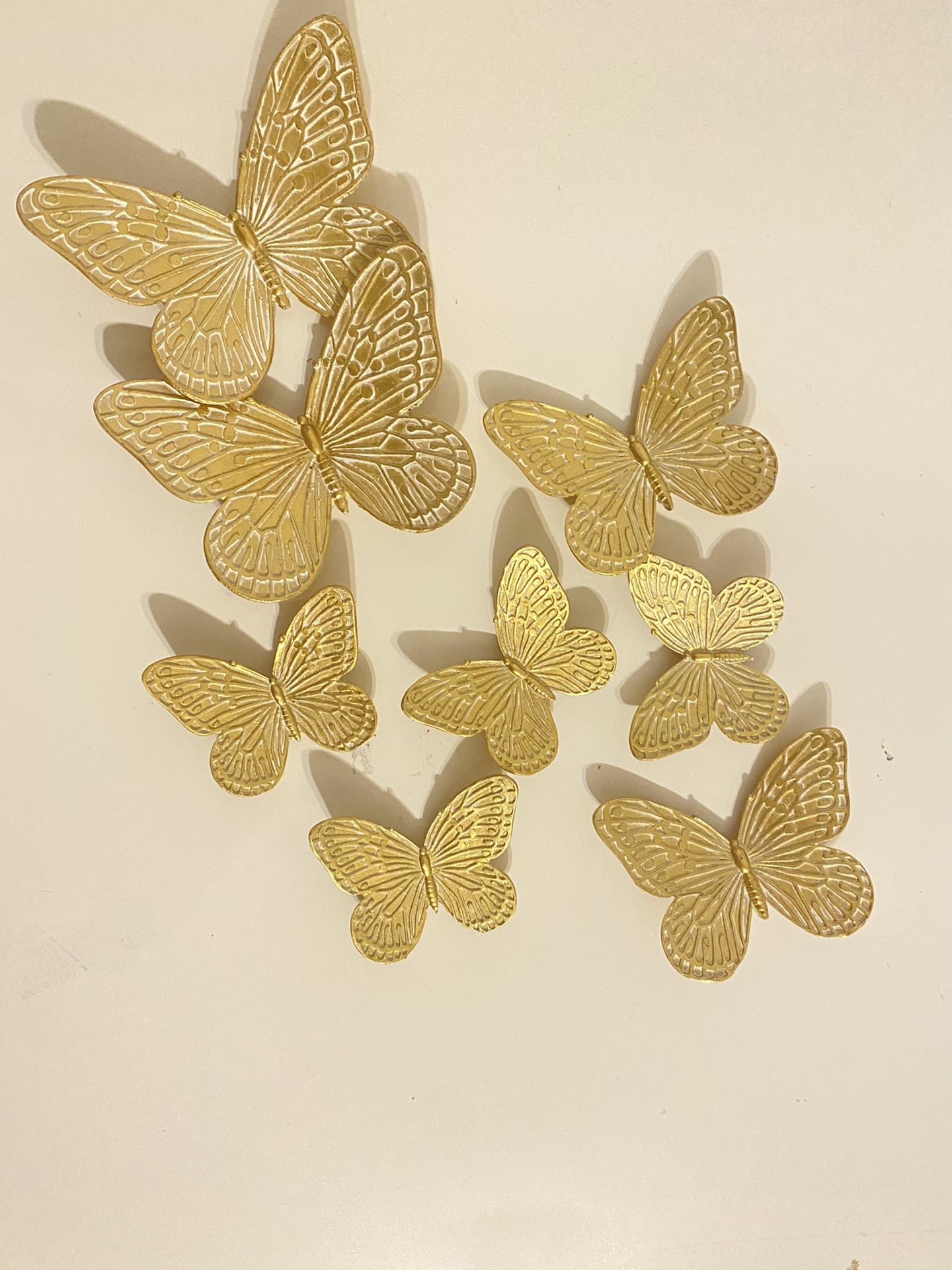 Gold Butterflies Decor