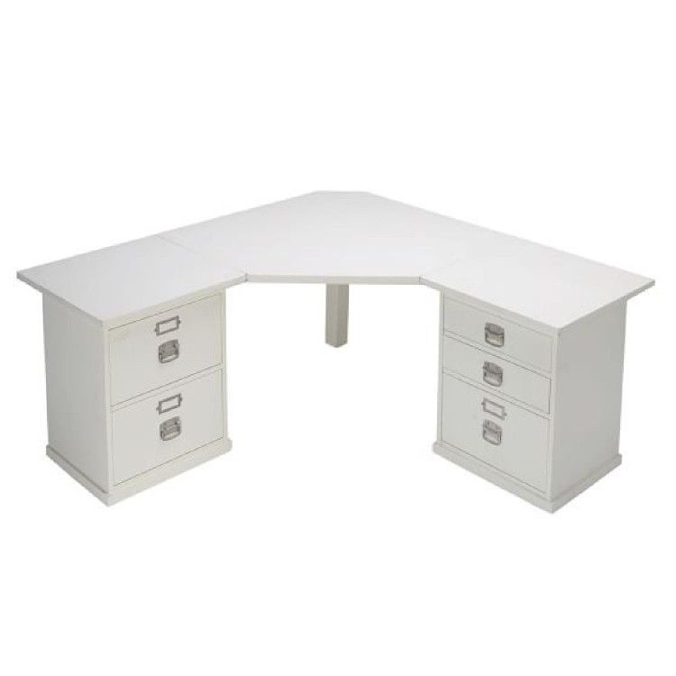 Pottery Barn Bedford 6 Drawer Modular Corner Desk