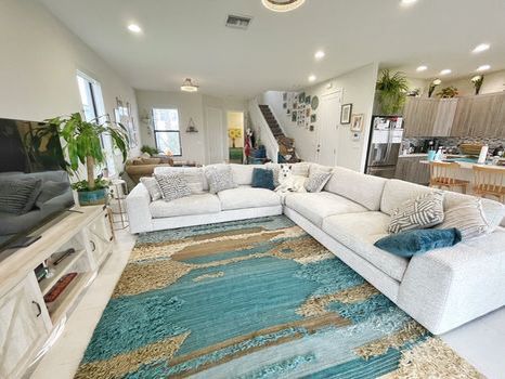 Large, Beautiful, Cozy Sectional Couch