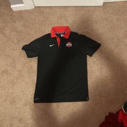 Ohio State Buckeyes Dri-fit Nike Crew Neck Shirt 