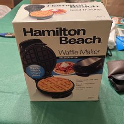 Hamilton Beach Waffle Maker