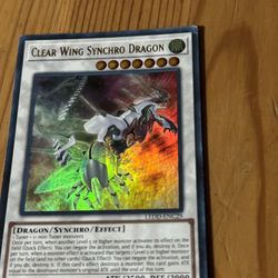 Yu-Gi-Oh Clear Wing Synchro Dragon