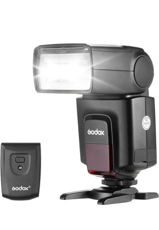 GODOX TT520II Universal Electronic Flash on Speedlite Camera + AT-16 2.4G Wireless Trigger Transmitter Guide Number 33 S1 S2 Replacement Modes for 
