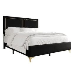 Queen Size Bed Black