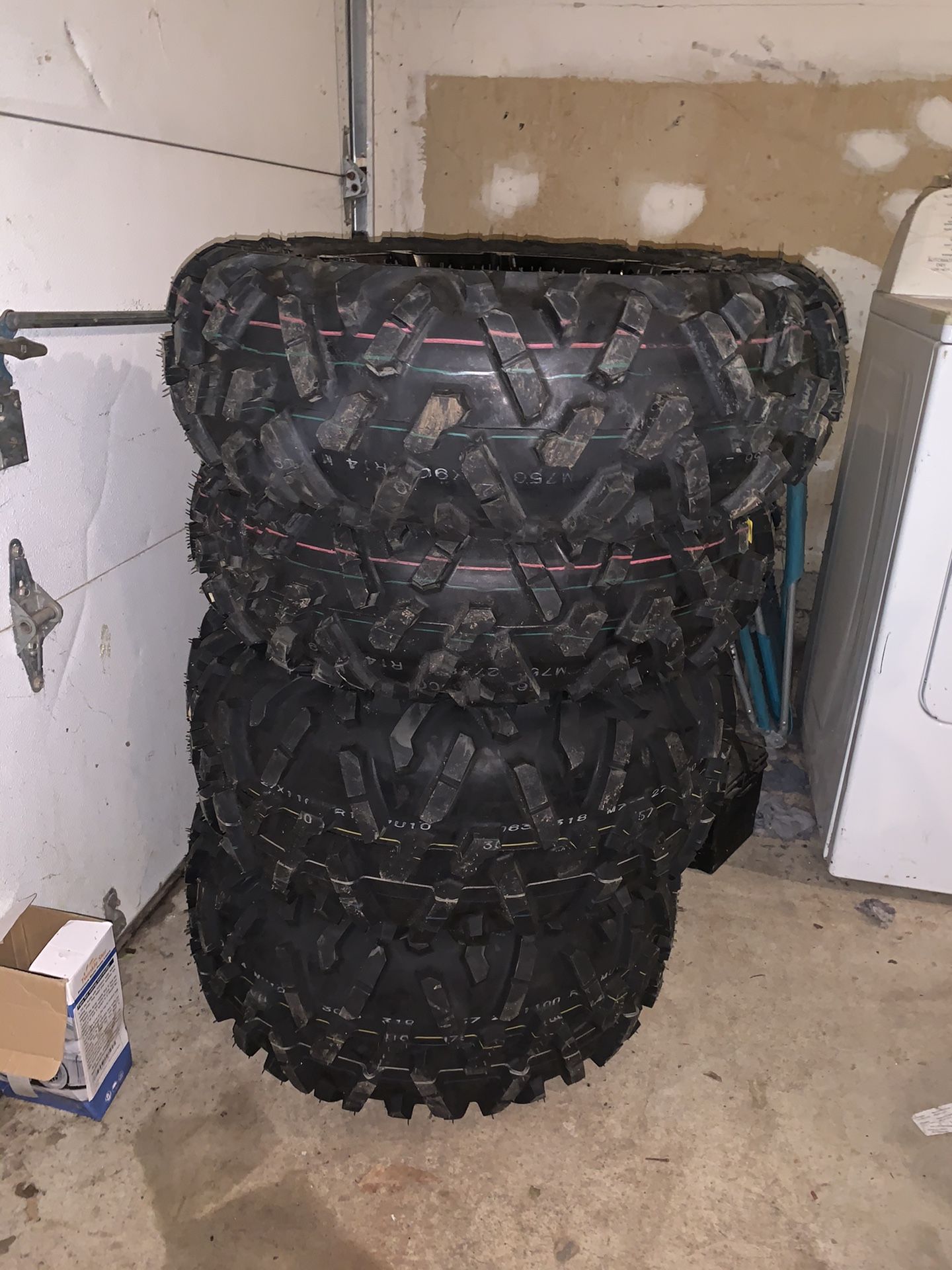 Atv wheels and tires