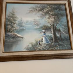 Vintage Oil Painting 