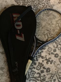 Tennis racket and case