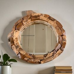 32” Wall Teakroot Framing Mirror 