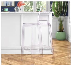Clear Bar Stool 