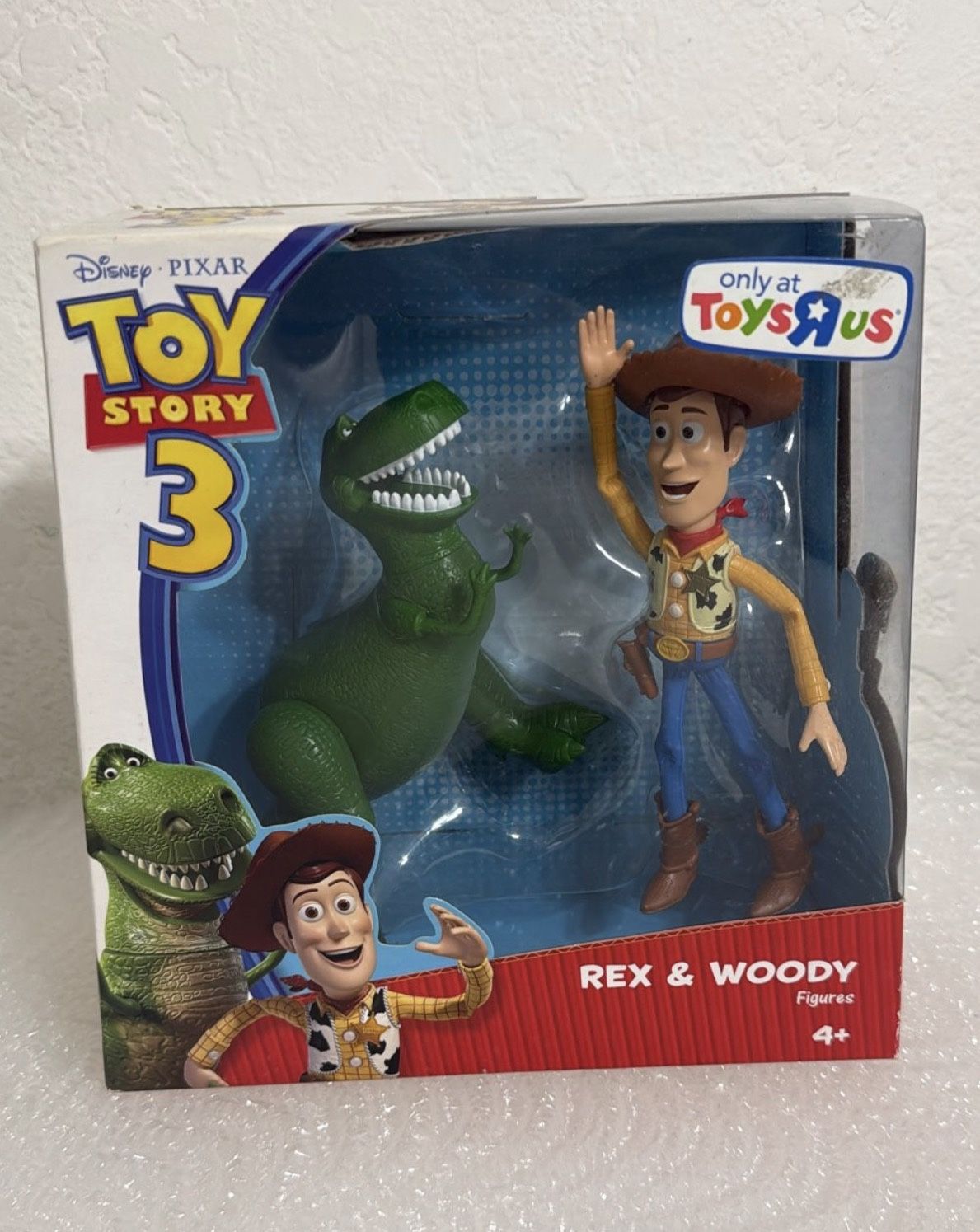 Toy Story 3 Rex And Woody Figures Toys R Us Exclusive $40