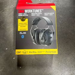 3M Work cast Connect + Solar Wireless Hearing Protector With Bluetooth 