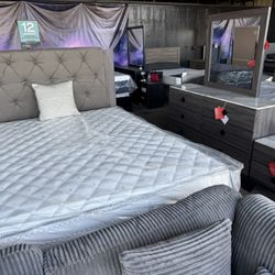 🇺🇸 NEW!! 4pc Bedroom Sets STILL IN BOX 📦 Delivery Avail 🚛🇺🇸