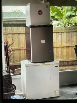 Mini Fridge/Chest Freezer (Ask For Prices)