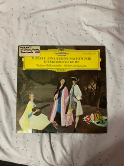 MOZART vinyl record