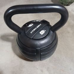 True Grit Adjustable Kettelbell 10-40 Lbs