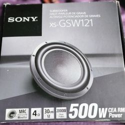 Sony 12" Subwoofer
