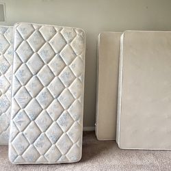 Sealy Twin Mattress & Box Spring - Pristine Condition
