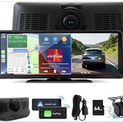 Brand new 8.1" HD Carplay Screen With Dual Camera