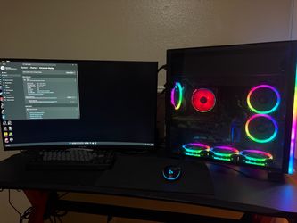 Gaming PC set up