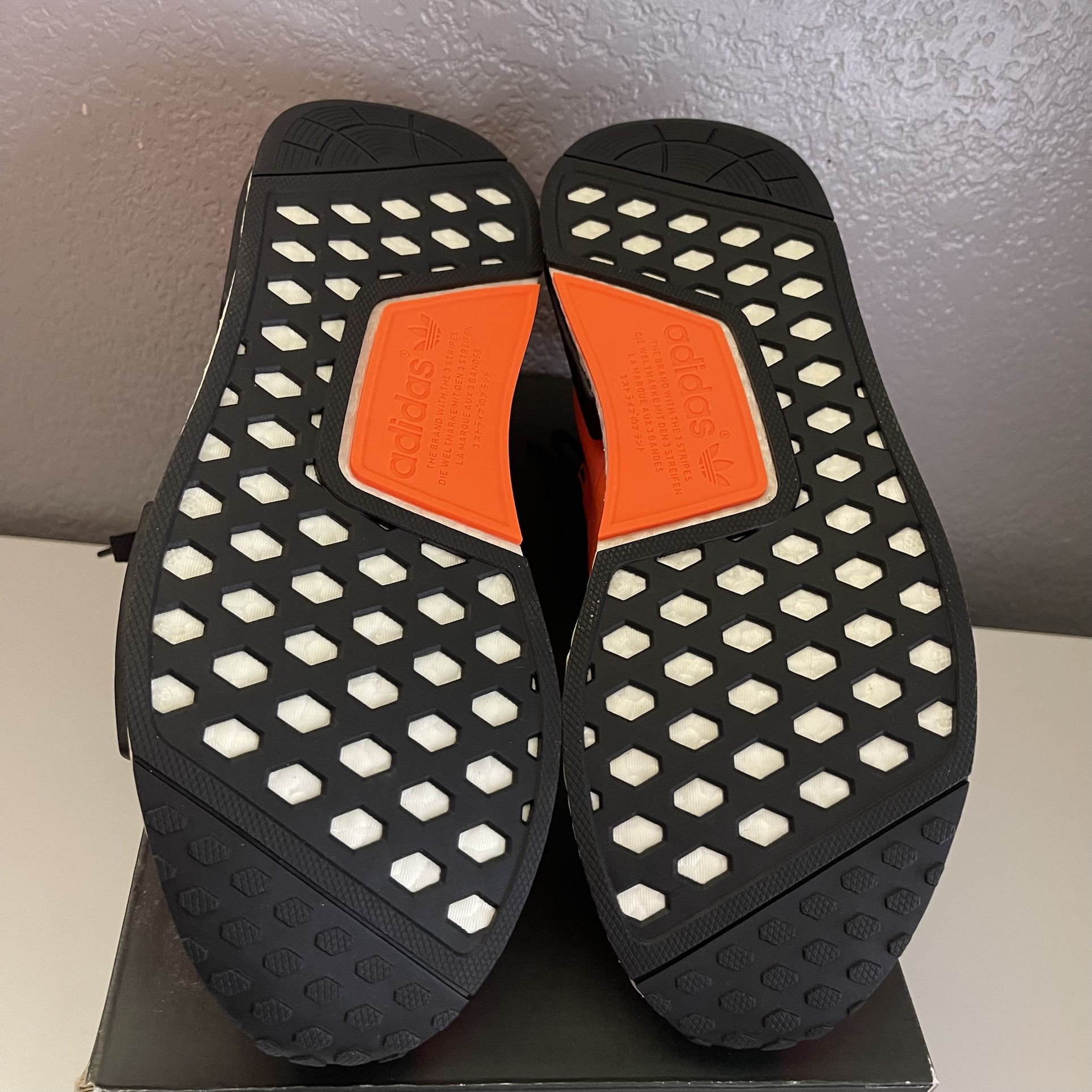Adidas NMD_R1 Primeknit Orange Noise - AC8171 - Size 11.5 Amazon.com | adidas Womens NMD R1 Lace Up Sneakers Shoes  main image 3