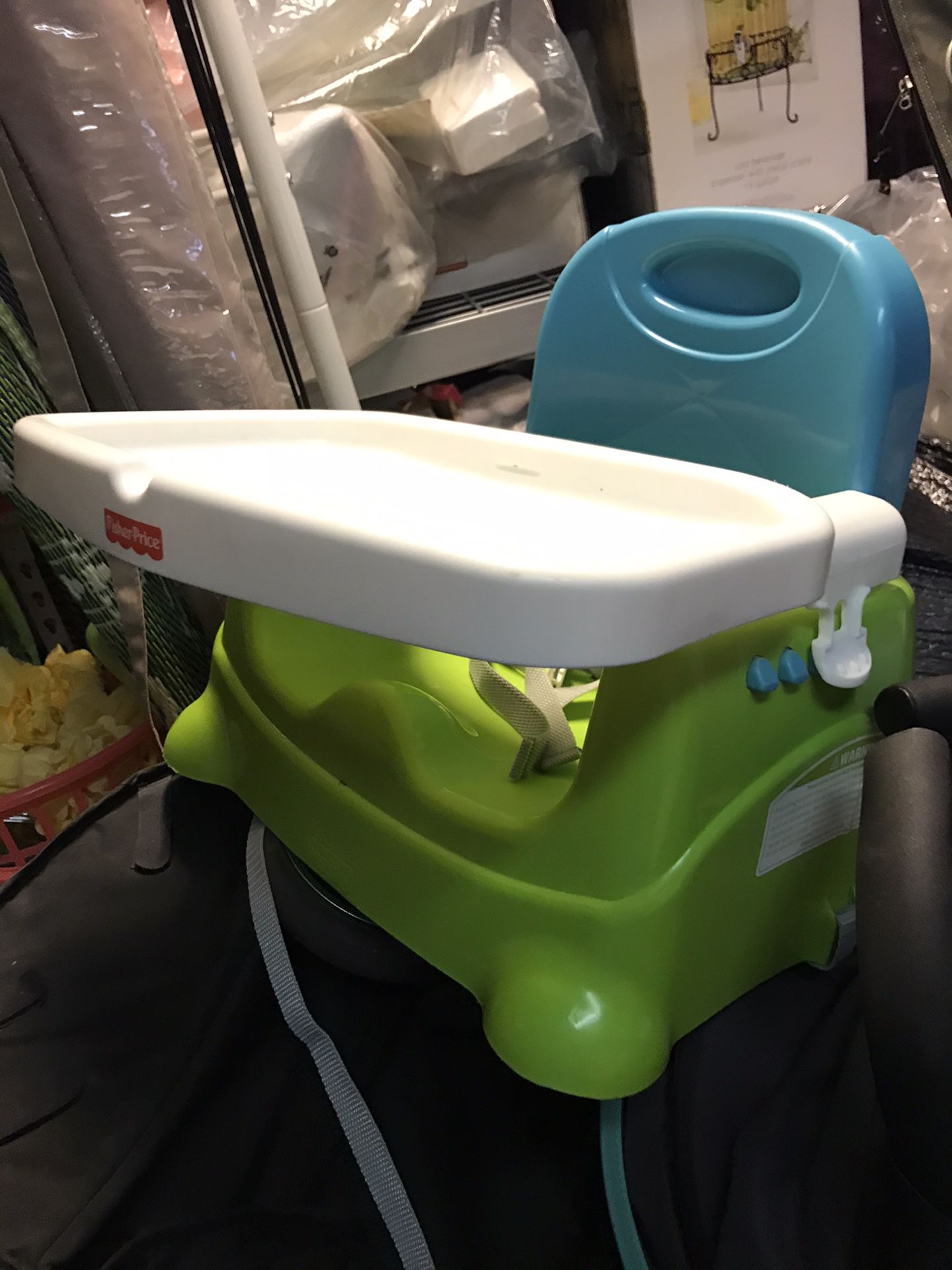 Folding Portable Booster Seat w/tray