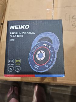 Neiko Premium Zirconia Flap Disc 10-Pack