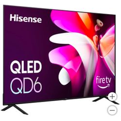 Brand New Hisense 65" Class - QD6 Series - 4K UHD QLED LCD TV