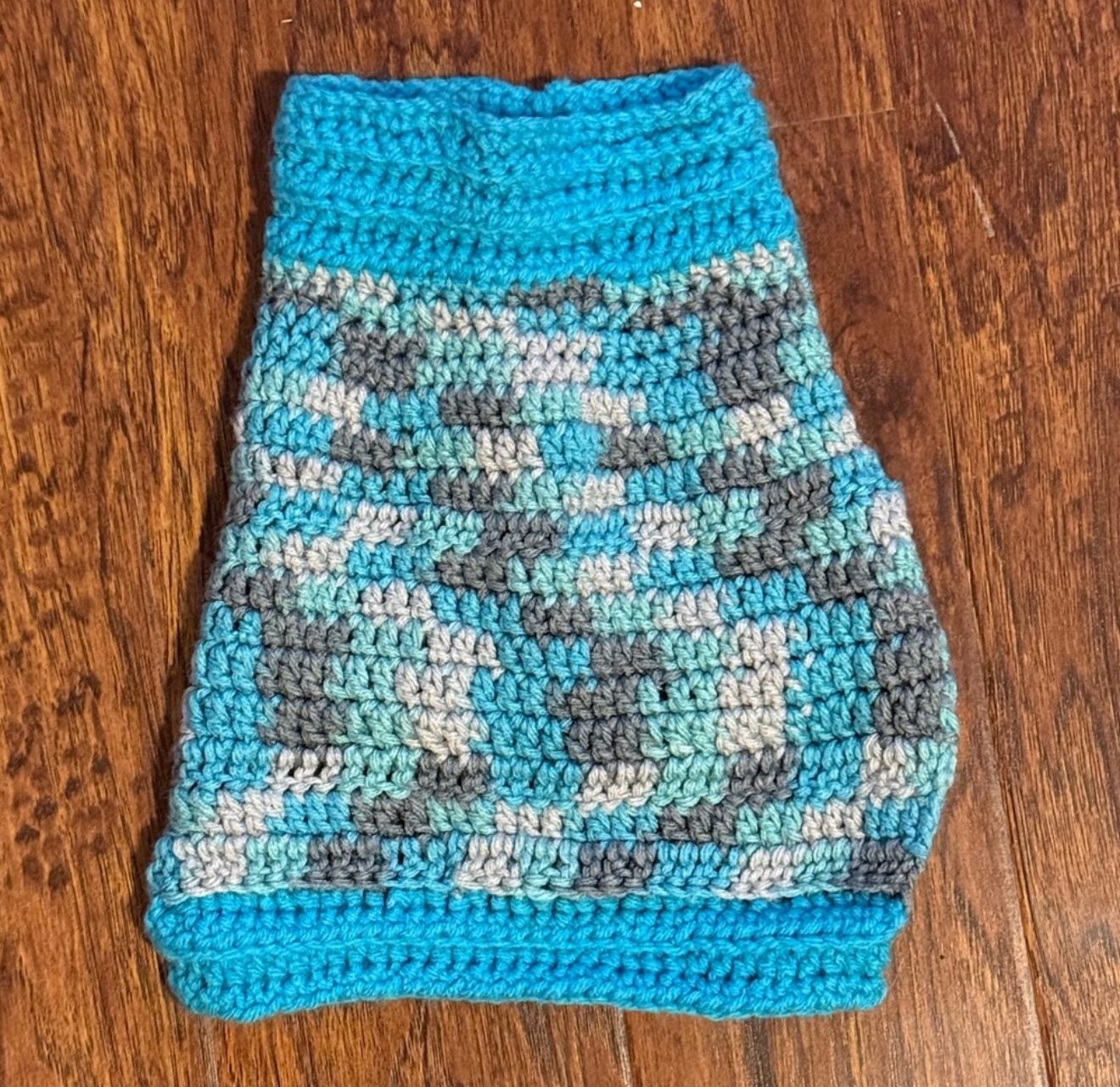 Dog Crocheted Pullover Sweater