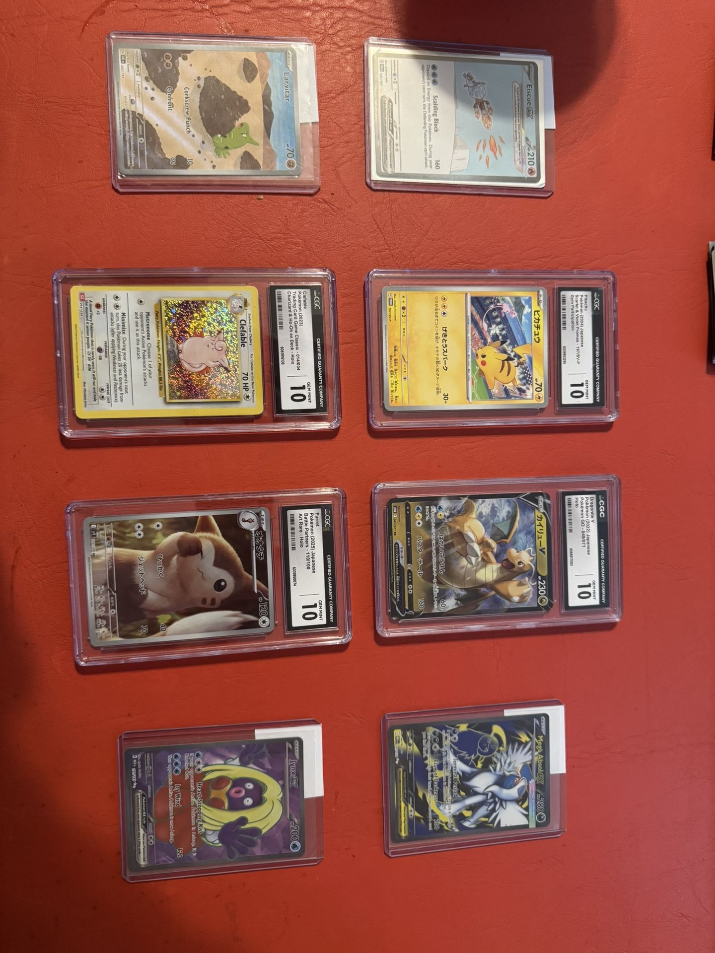 Pokemon collection Grade 10 Gem mint