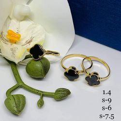 18k REAL PURE SOLID PAWNABLE SAUDI GOLD VCA INSPIRED RING