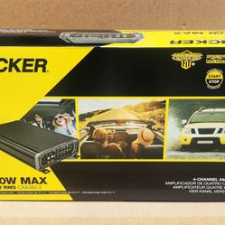 Kicker Car Power Amplifier 4 Channel Speaker System Amp 720 Watts CXA369.4 🚨 Payment Options Available 🚨 No Credit Needed 🚨 