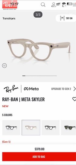 RayBan Meta Skyler