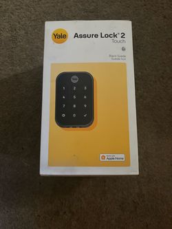 Yale Assure Lock 2 Touch – Black Suede